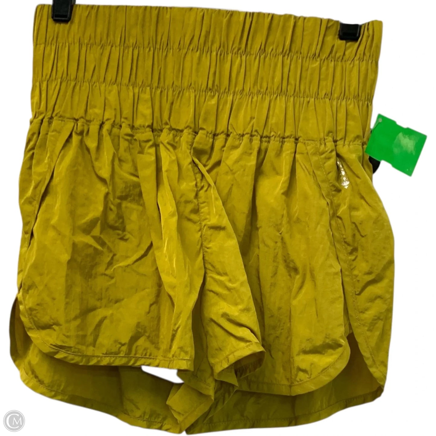 Athletic Shorts By Free People In Yellow, Size: S