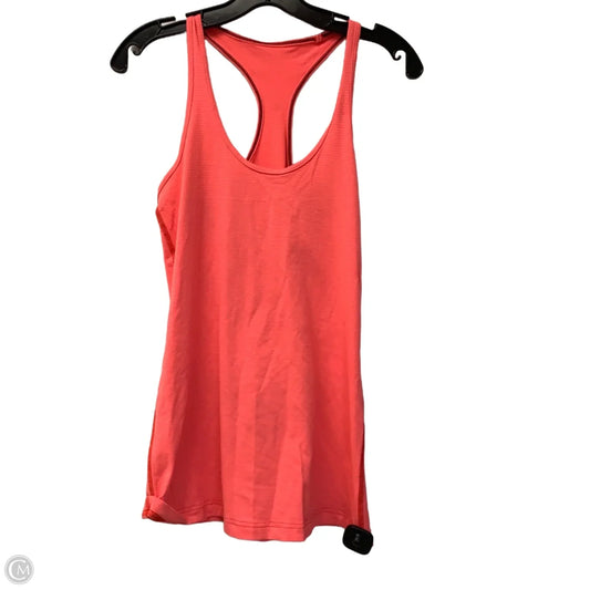 Athletic Tank Top By Lululemon In Pink, Size: S