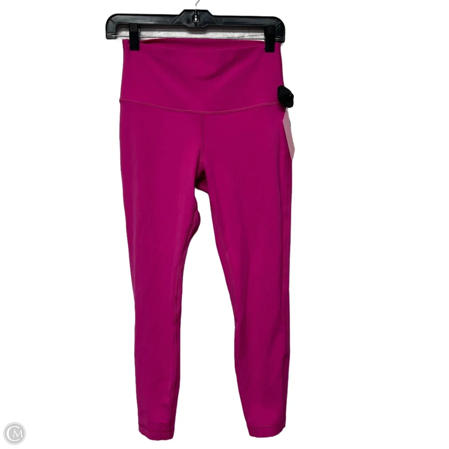 Athletic Leggings By Lululemon In Pink, Size: M