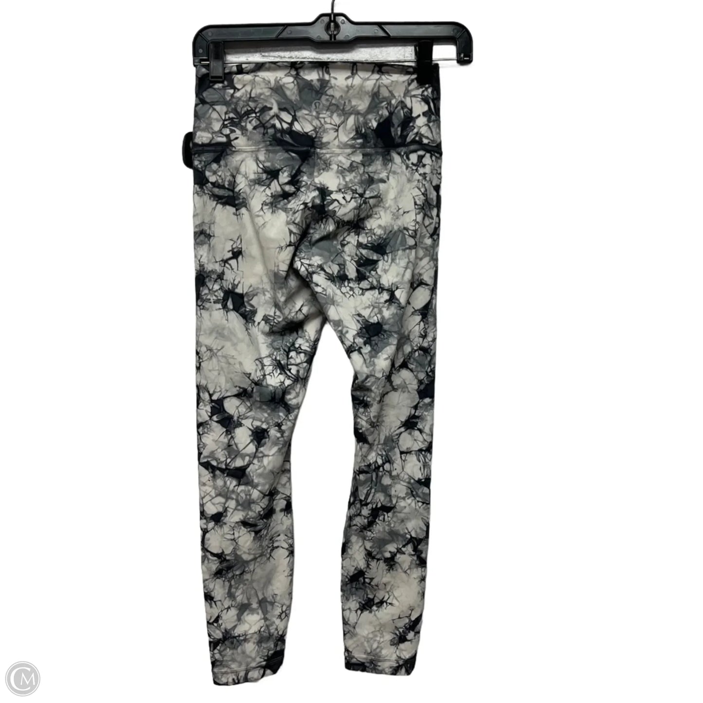 Athletic Leggings By Lululemon In Grey, Size: S