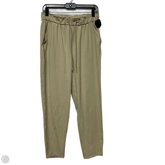 Athletic Pants By Lululemon In Cream, Size: M