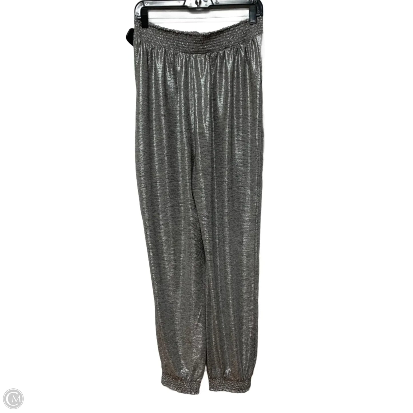 Pants Joggers By Anthropologie In Silver, Size: M