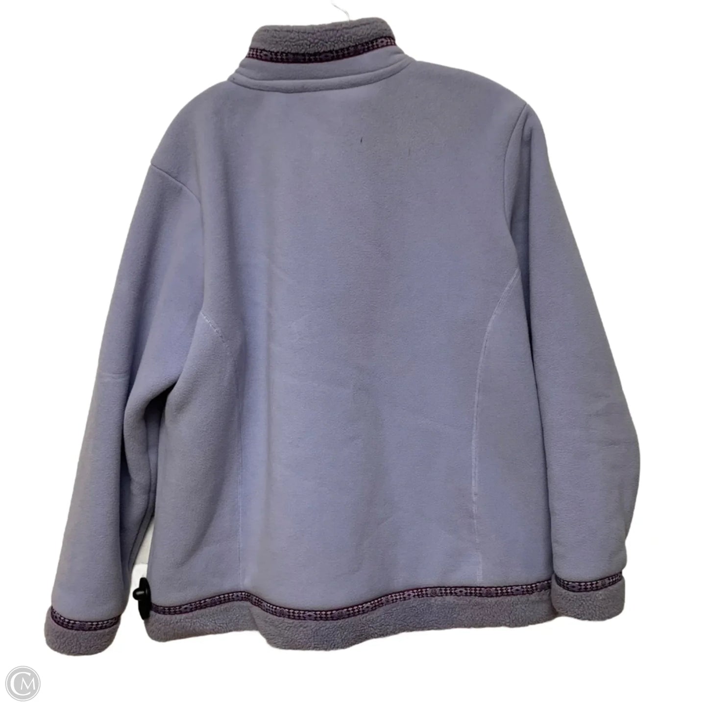 Jacket Fleece By Cabelas In Purple, Size: Xl