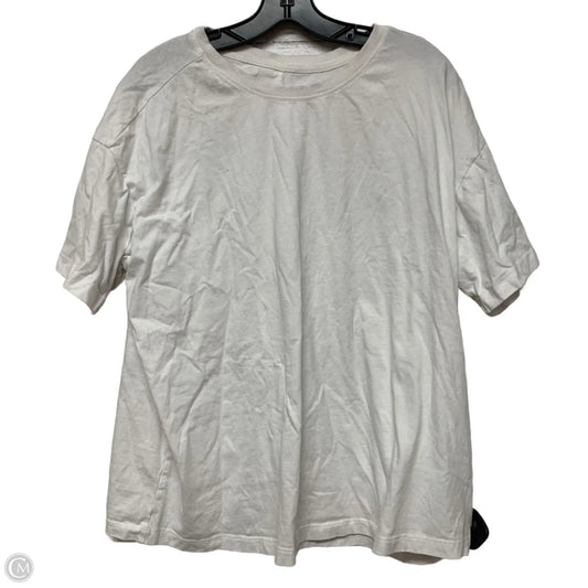 Top Short Sleeve By Pilcro In White, Size: S