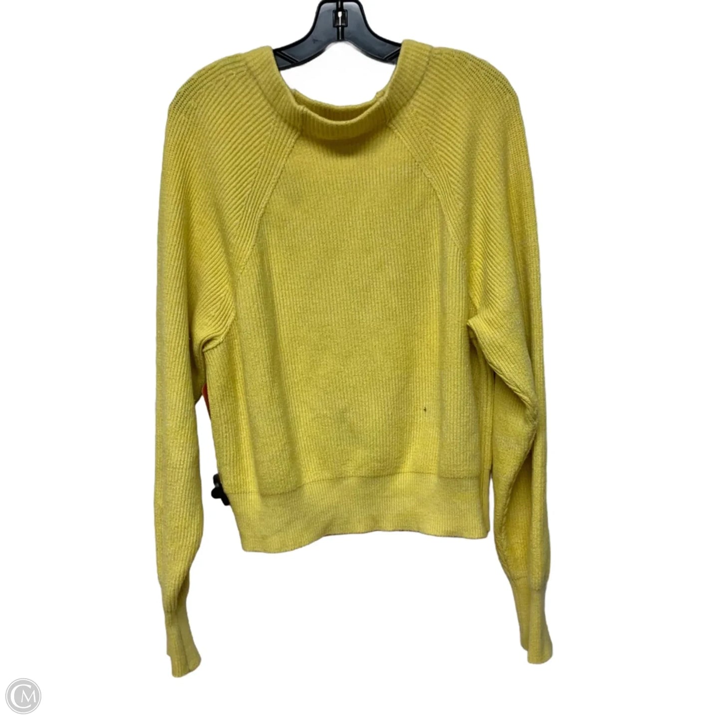 Sweater By Free People In Yellow, Size: L