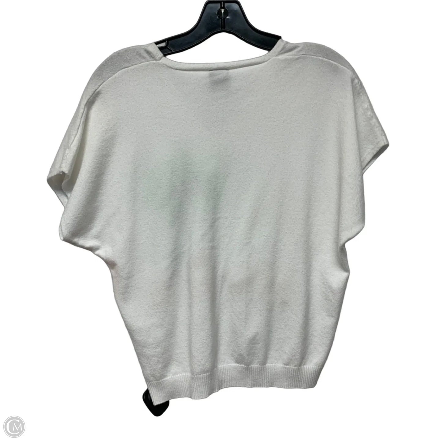 Top Short Sleeve By Aaeda In White, Size: Xs