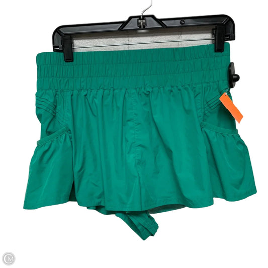 Athletic Shorts By Free People In Green, Size: M
