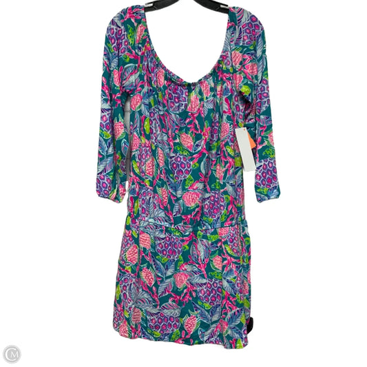 Dress Designer By Lilly Pulitzer In Blue, Size: L