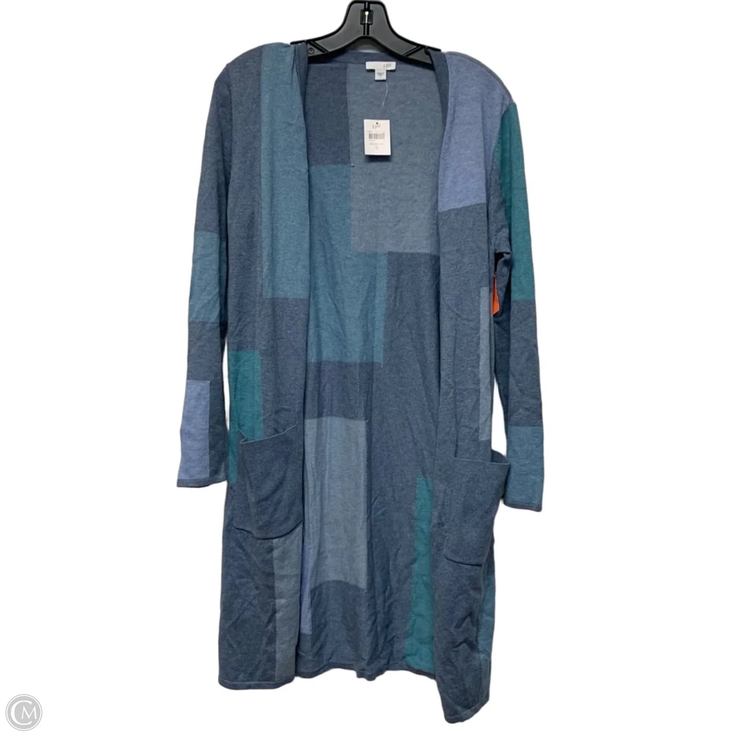 Sweater Cardigan By J. Jill In Blue, Size: S