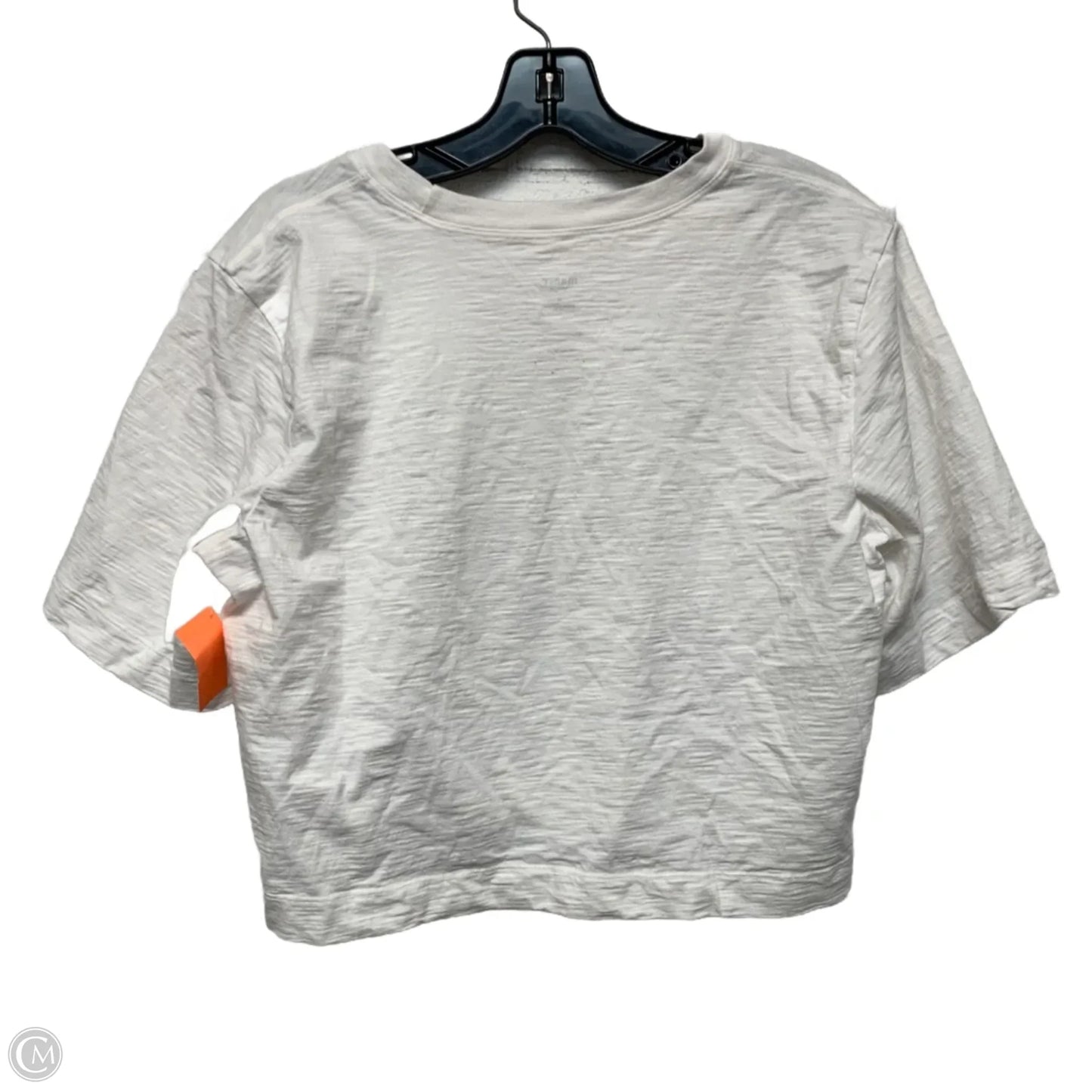 Top Short Sleeve By Maeve In White, Size: M