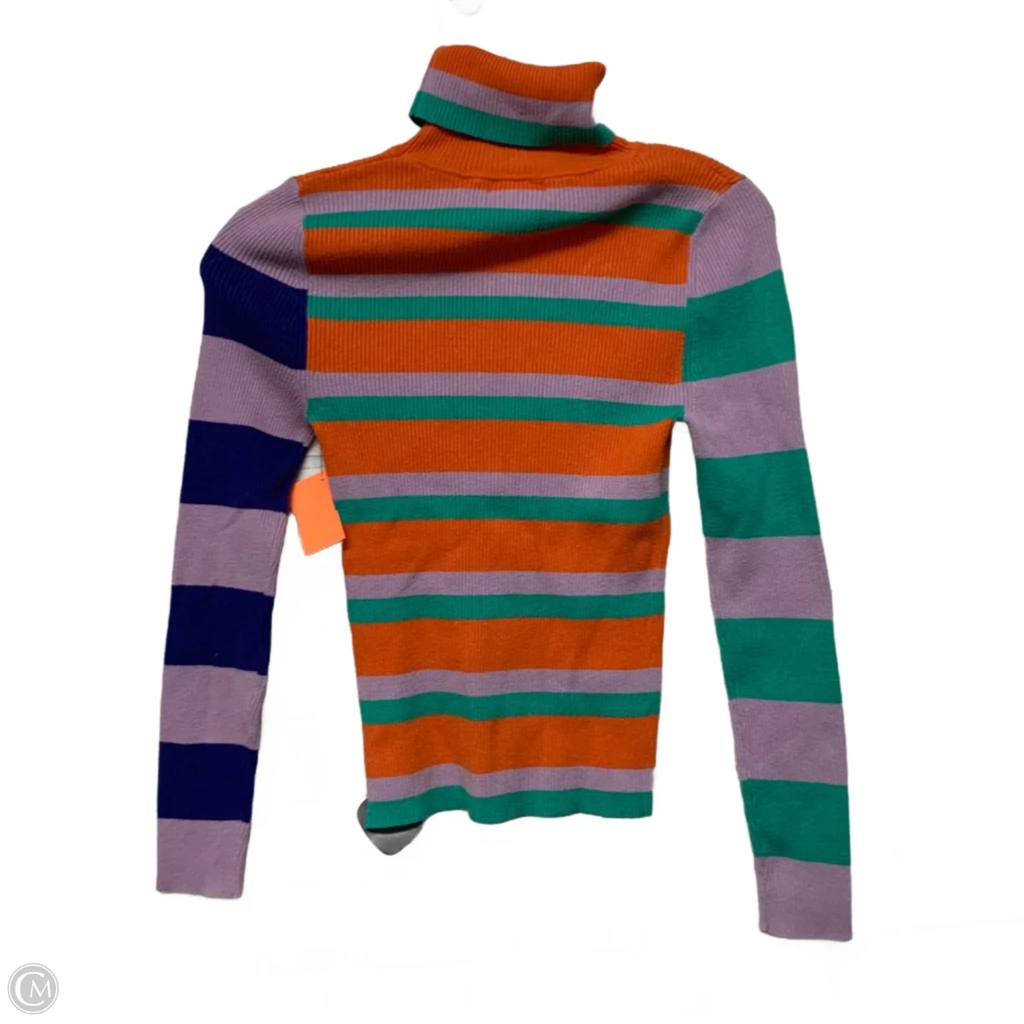 Top Long Sleeve By Maeve In Striped Pattern, Size: S