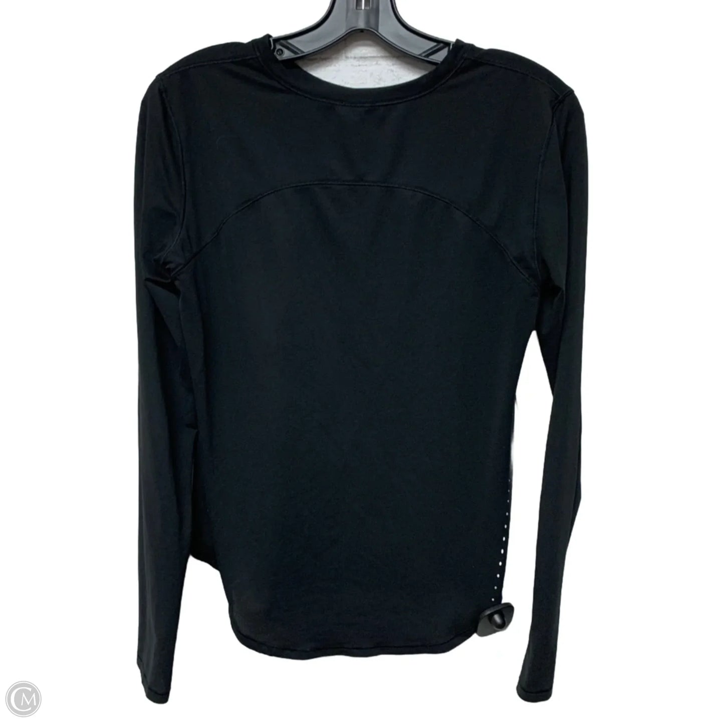 Athletic Top Long Sleeve Crewneck By Lululemon In Black, Size: 26