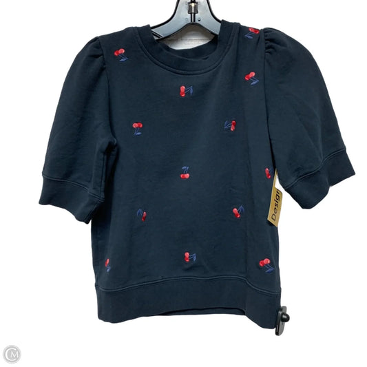 Top Short Sleeve Designer By Kate Spade In Grey, Size: S