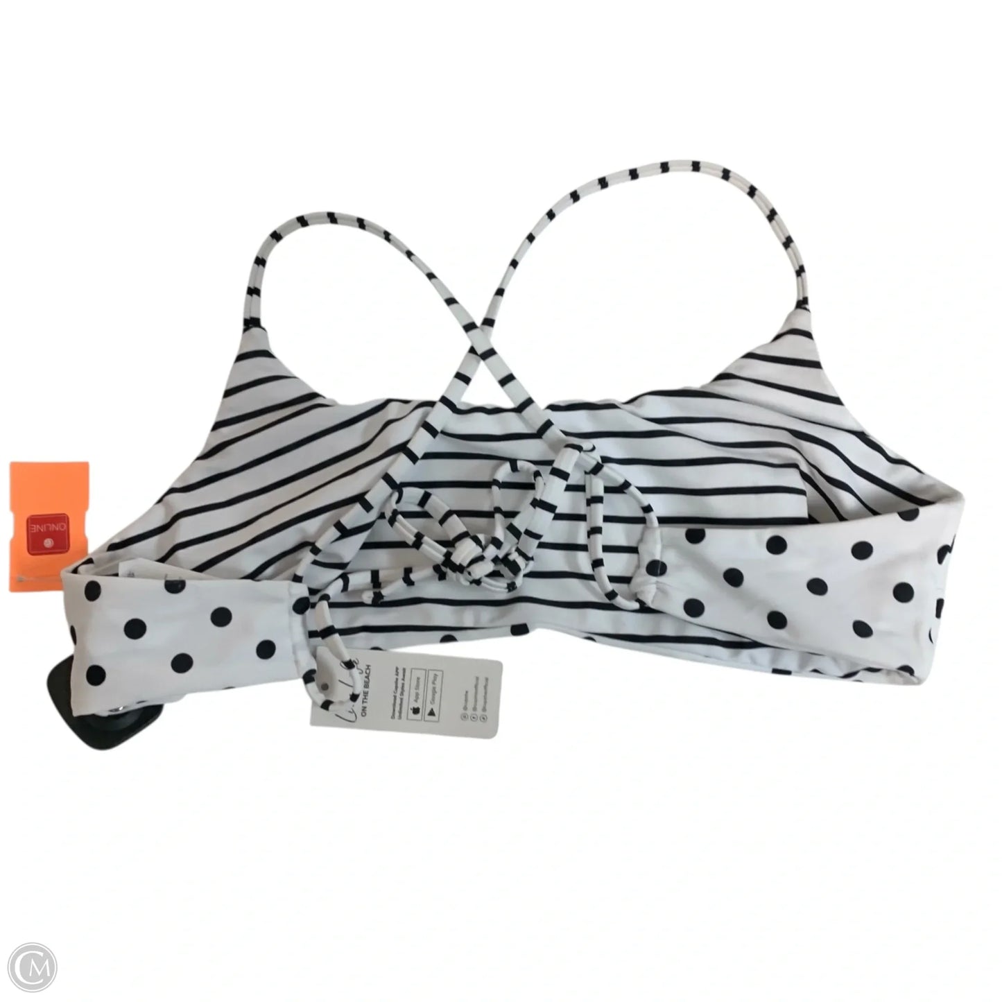 Swimsuit Top By Cupshe In Polkadot Pattern, Size: L