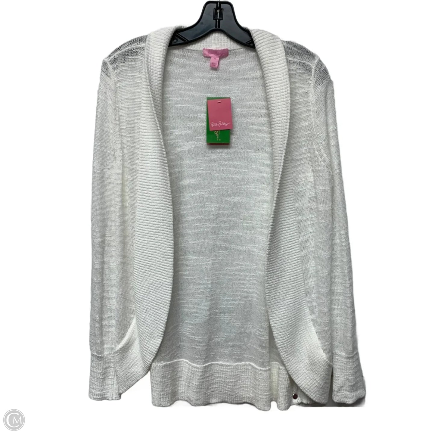 Cardigan Designer By Lilly Pulitzer In White, Size: M