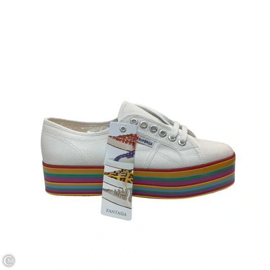 Shoes Sneakers By Superga In White, Size: 8.5