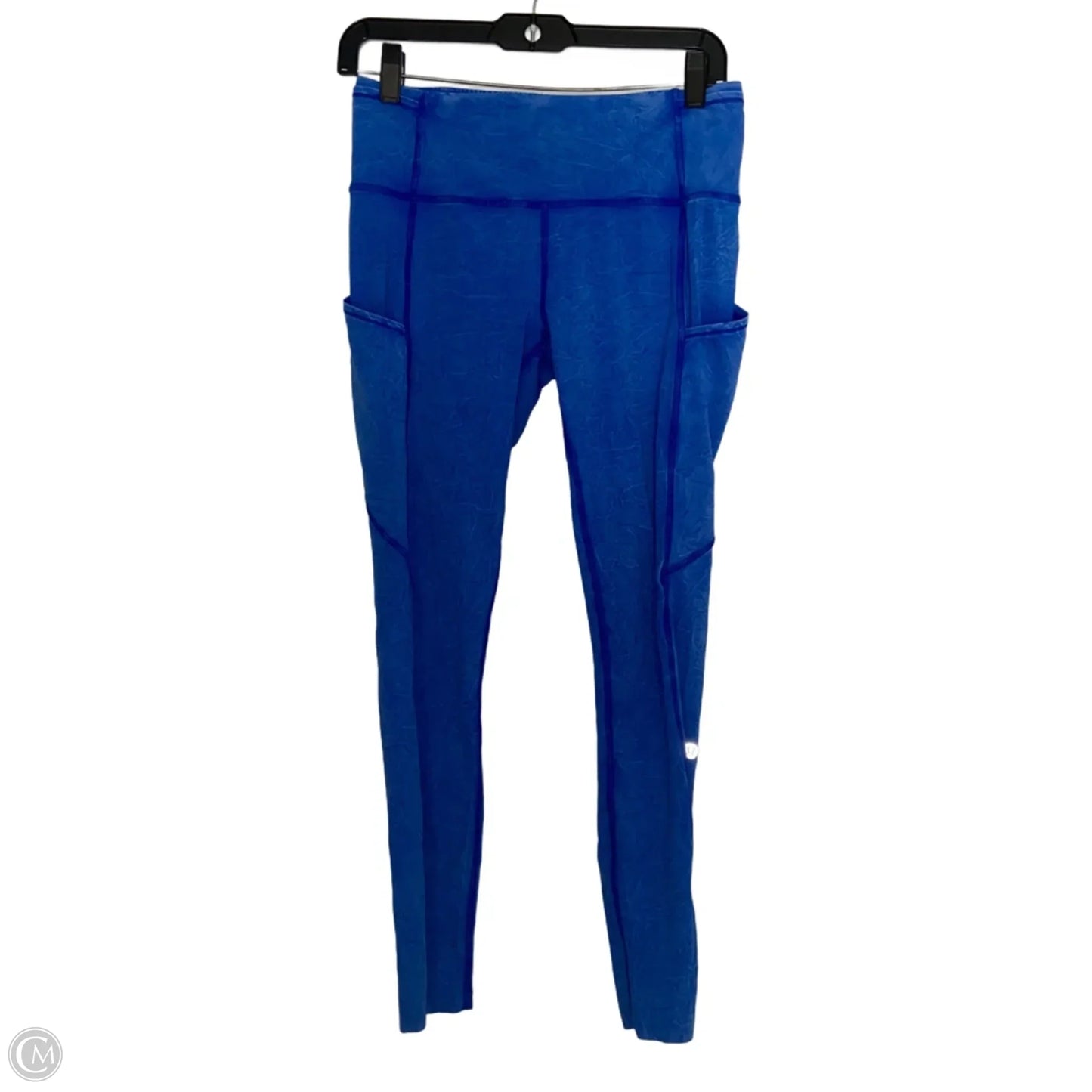 Athletic Leggings By Lululemon In Blue, Size: M