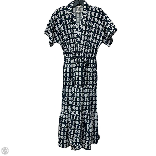 Dress Casual Maxi By Anthropologie In Blue, Size: Xxs