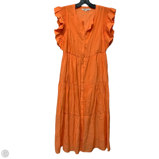 Dress Casual Maxi By English Factory In Orange, Size: Xs