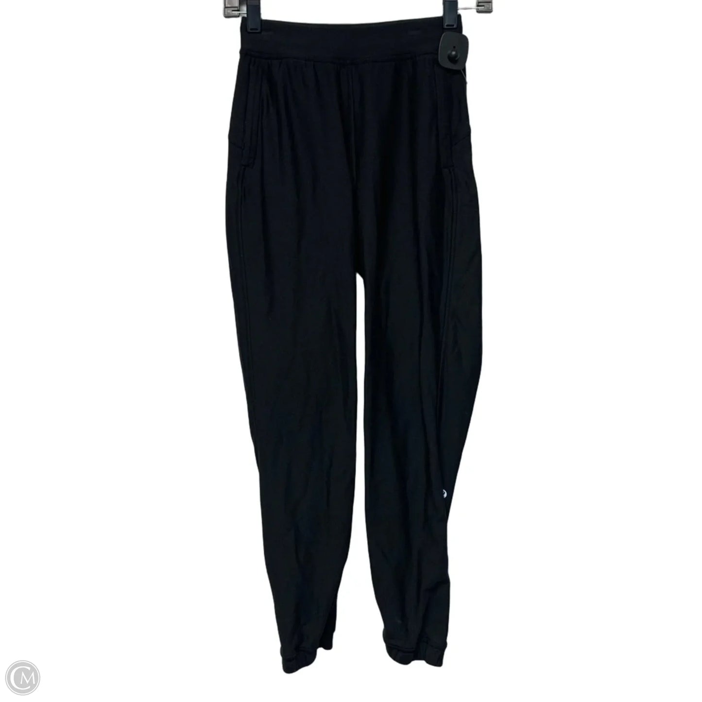 Athletic Pants By Lululemon In Black, Size: Xs