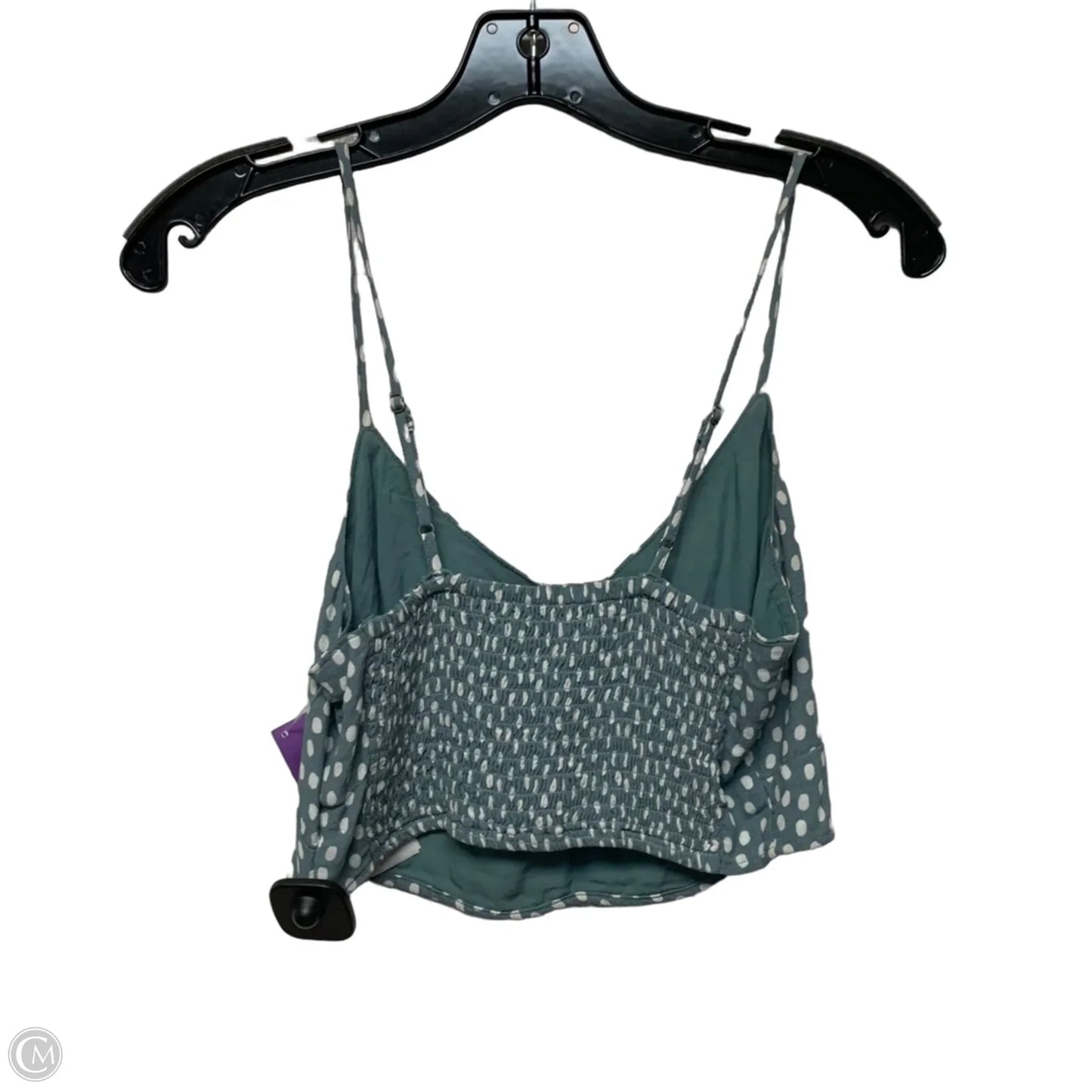 Top Sleeveless By Abercrombie And Fitch In Blue & White, Size: S