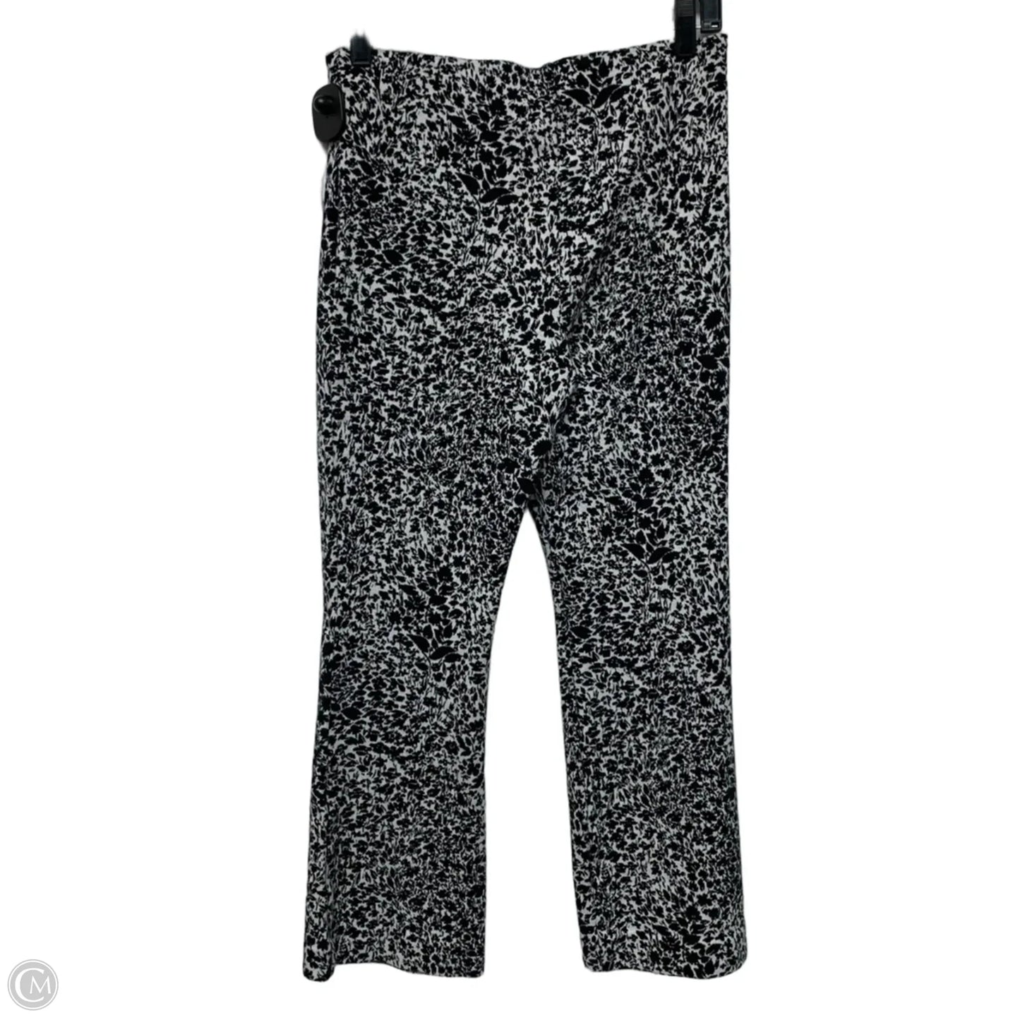 Pants Leggings By Maeve In Black & White, Size: S