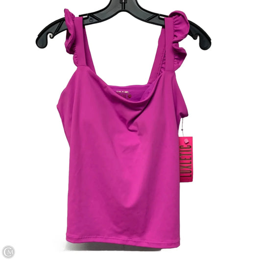 Top Sleeveless Designer By Lilly Pulitzer In Purple, Size: M