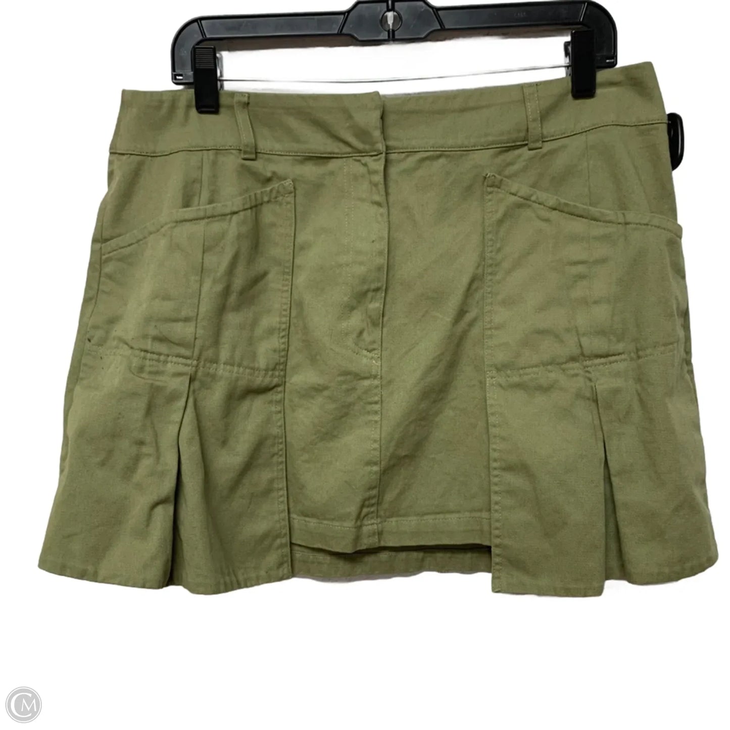 Skirt Mini & Short By Anthropologie In Green, Size: L