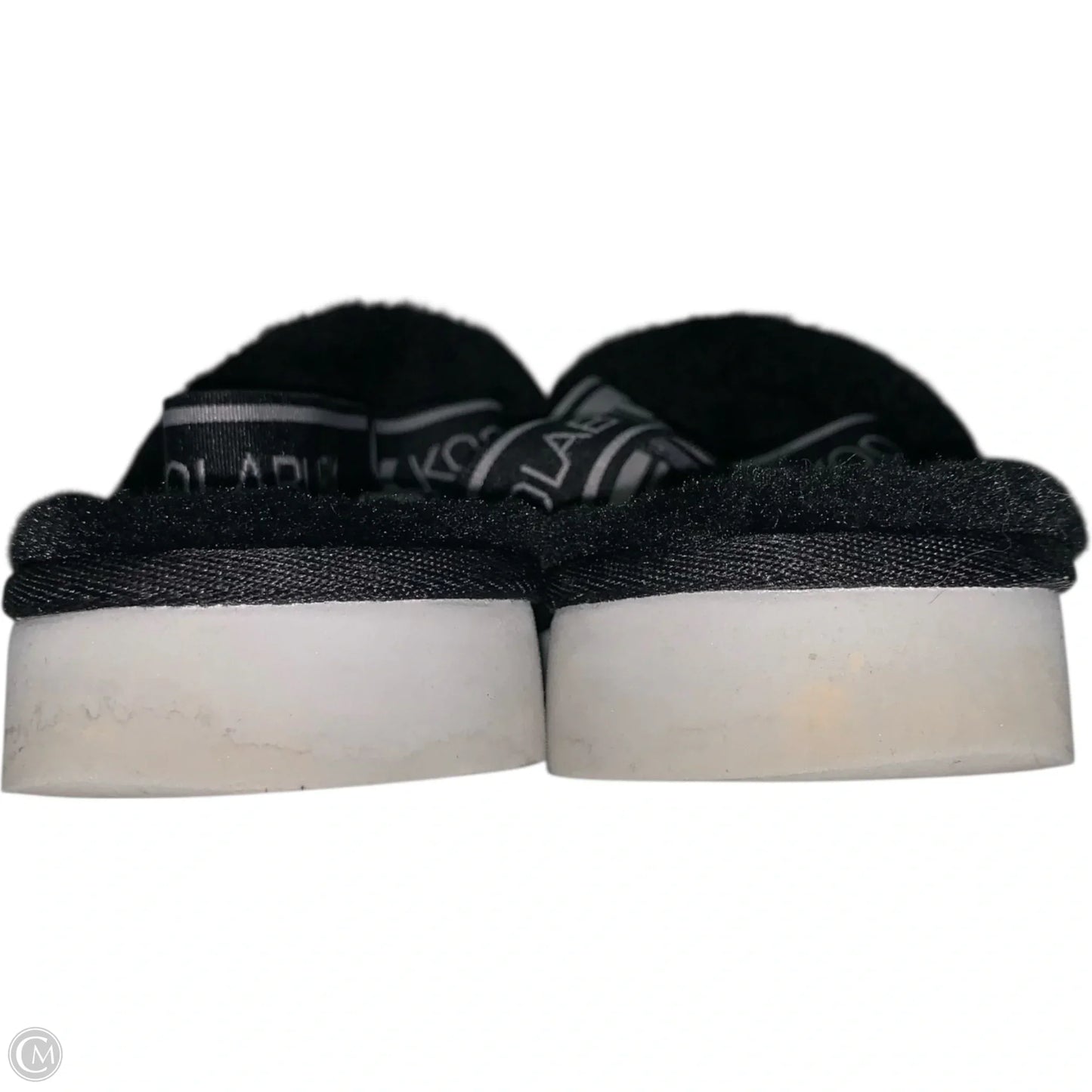 Sandals Designer By Ugg In Black, Size: 8