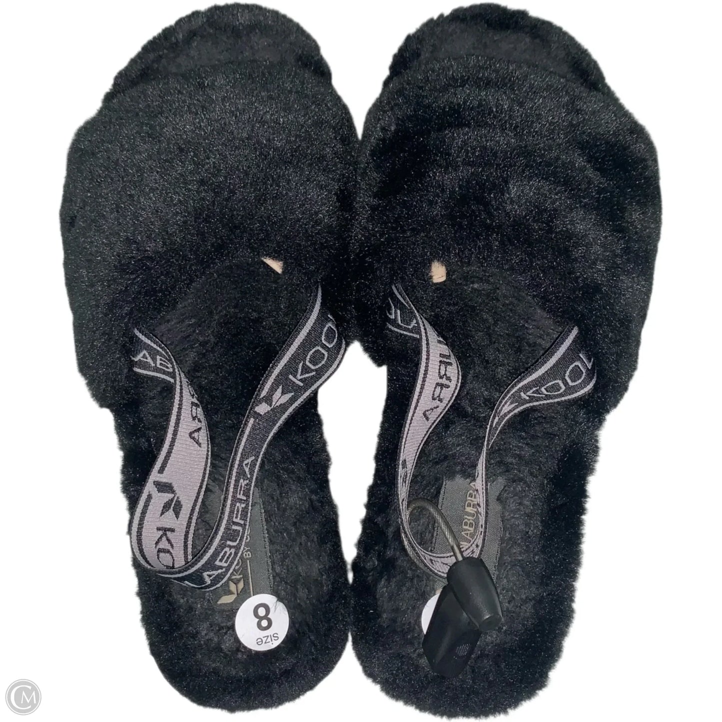 Sandals Designer By Ugg In Black, Size: 8