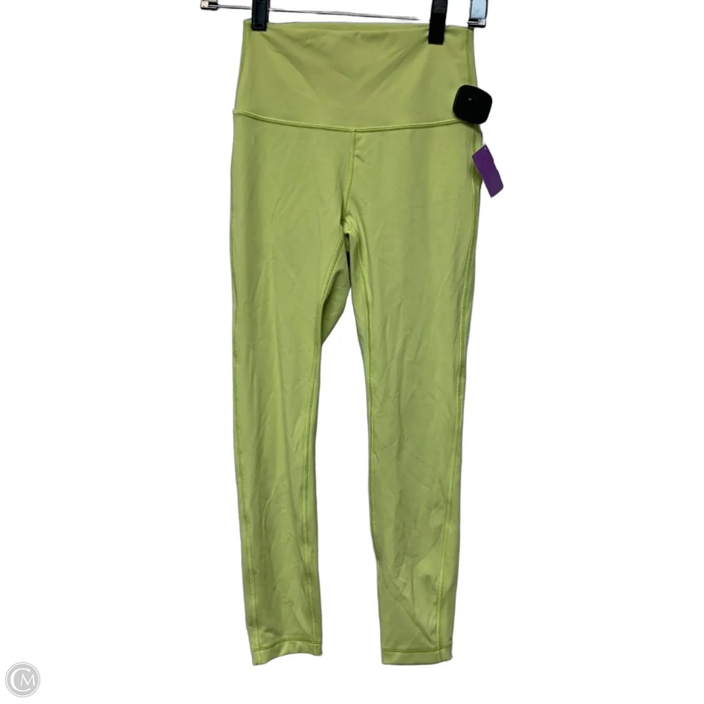 Athletic Leggings By Lululemon In Yellow, Size: S