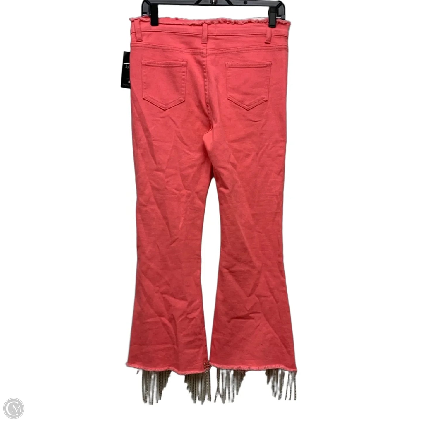 Jeans Boot Cut By Julianas In Pink, Size: L