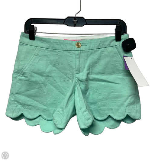 Shorts Designer By Lilly Pulitzer In Green, Size: 0