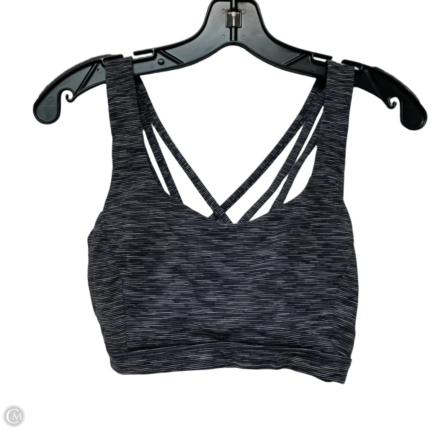Athletic Bra By Lululemon In Grey, Size: M