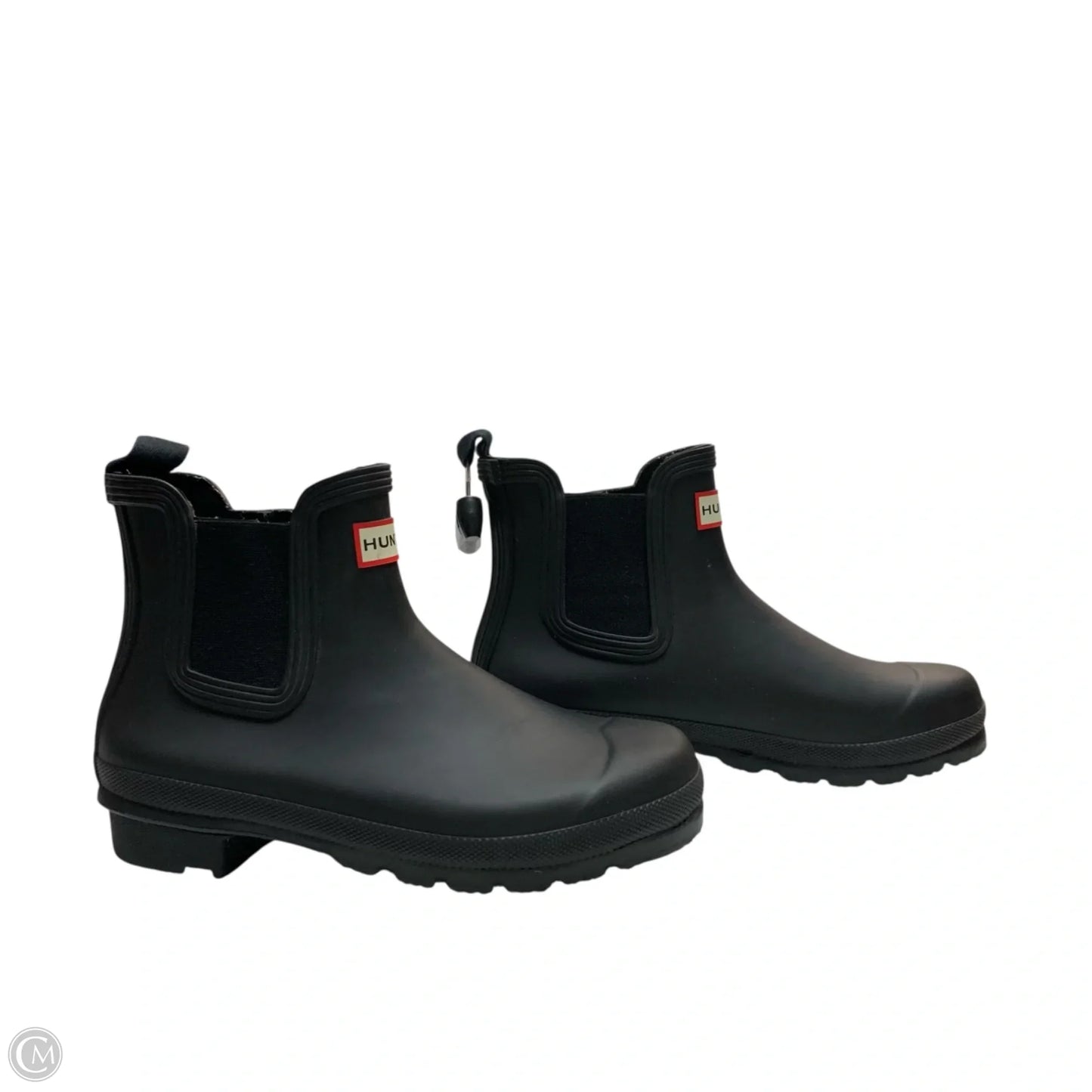 Boots Designer By Hunter In Black, Size: 7