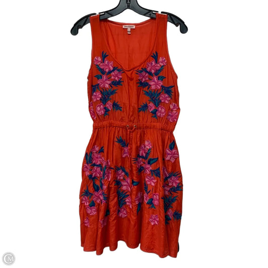 Dress Casual Short By Juicy Couture In Pink & Red, Size: Xs