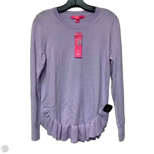 Top Long Sleeve Designer By Lilly Pulitzer In Purple, Size: S