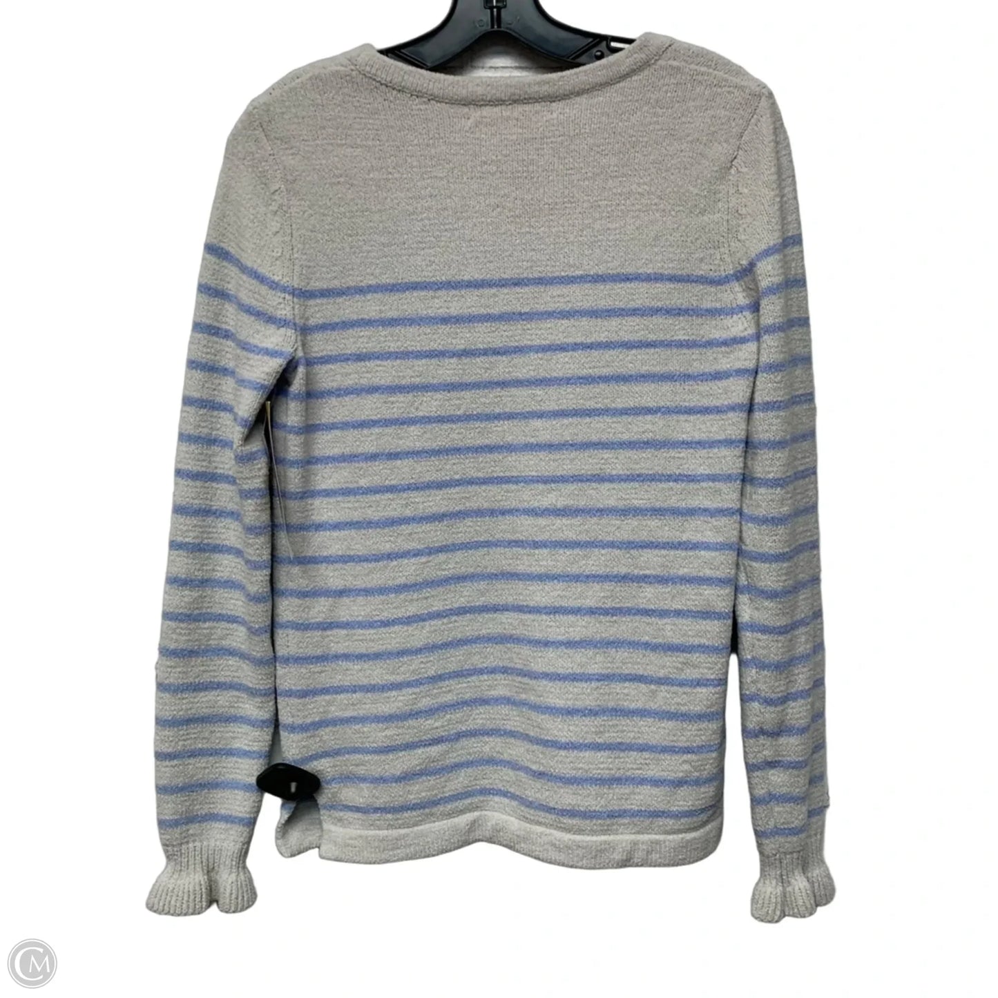 Sweater Designer By Lilly Pulitzer In Blue & Grey, Size: S