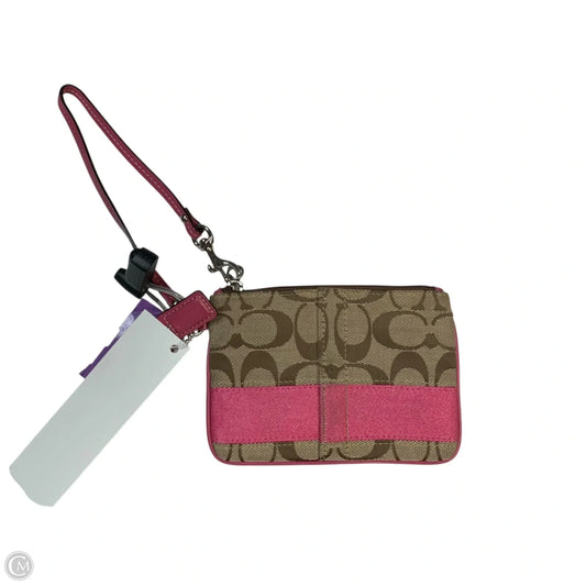 Wristlet Designer By Coach, Size: Small