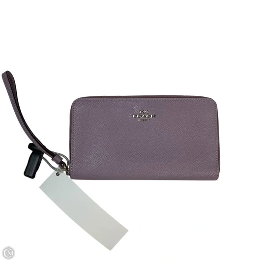Wristlet Designer By Coach, Size: Medium