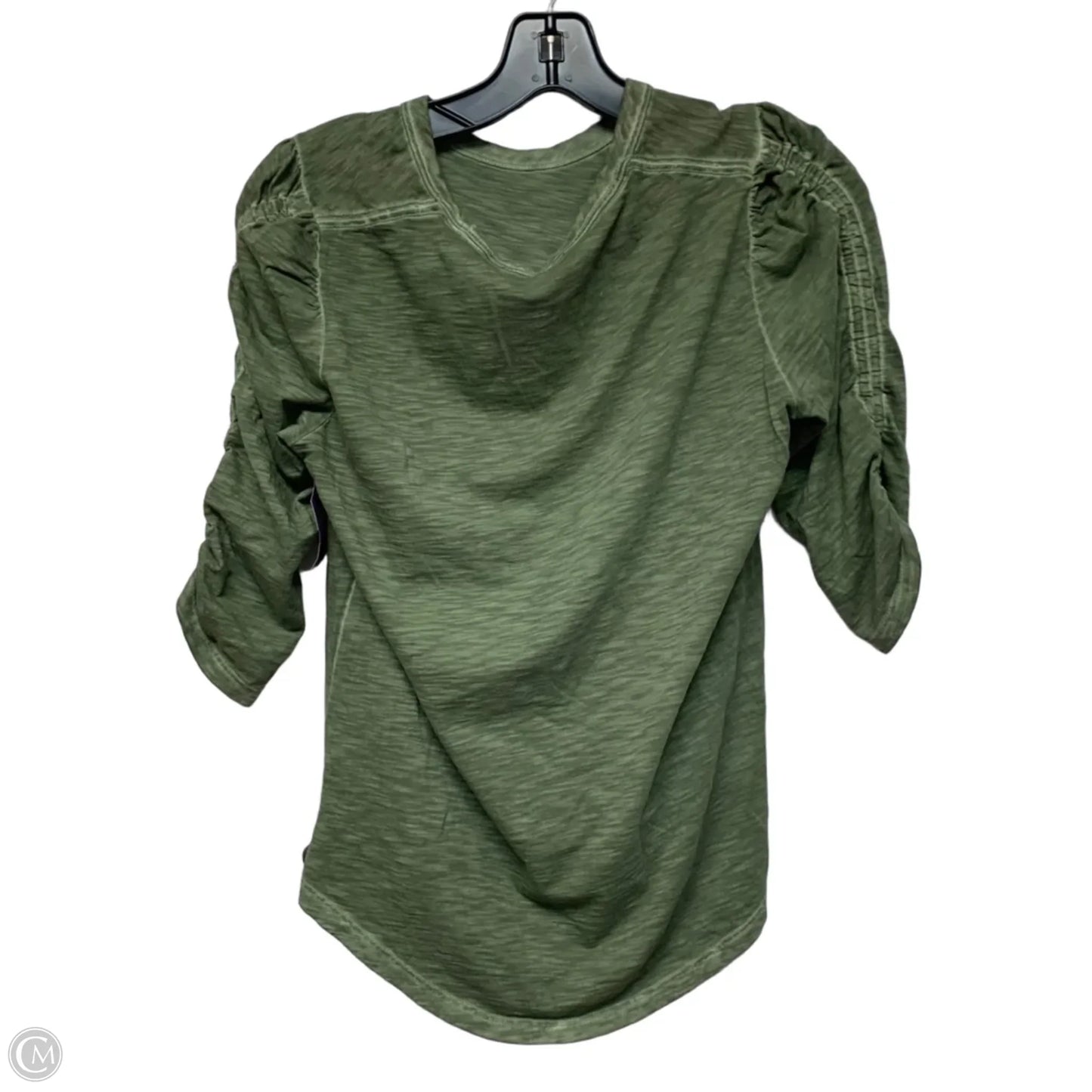 Top 3/4 Sleeve By Veronica Beard In Green, Size: S