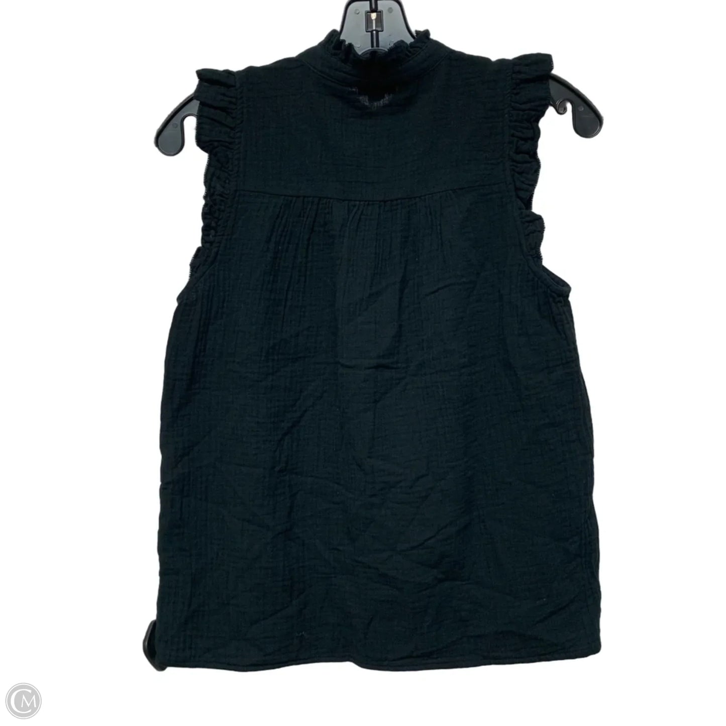 Top Sleeveless By J. Crew In Black, Size: Xs