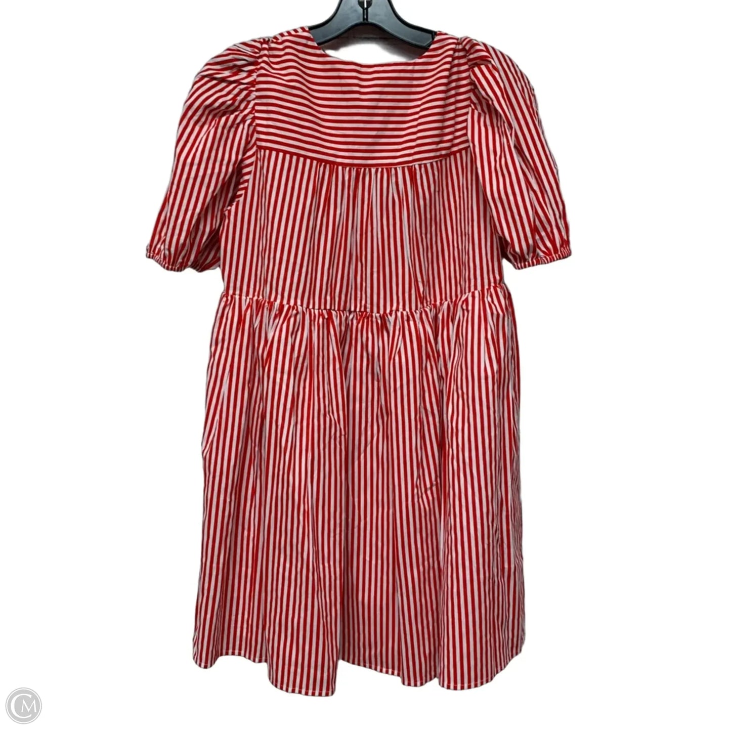 Dress Casual Short By English Factory In Red & White, Size: M