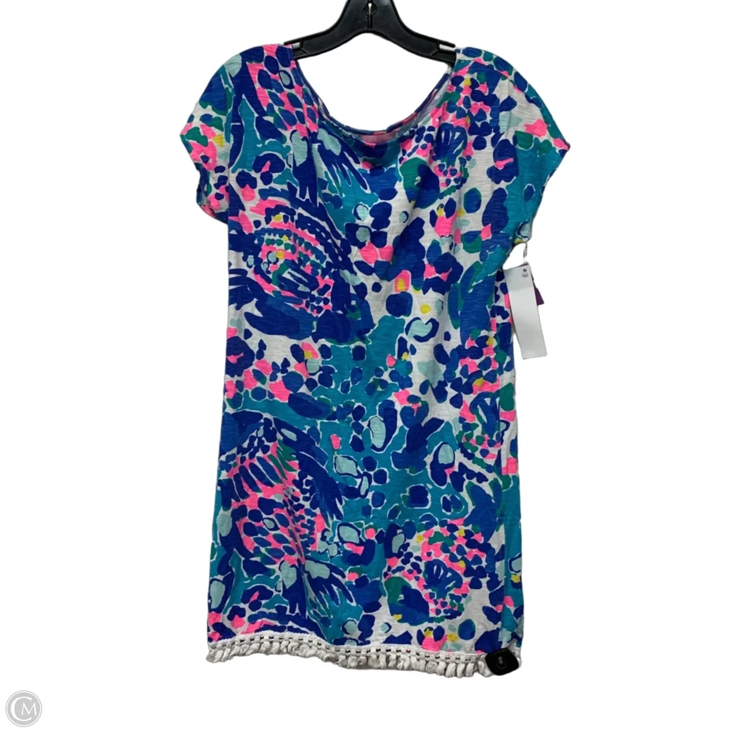 Dress Designer By Lilly Pulitzer In Blue & Pink, Size: Xs
