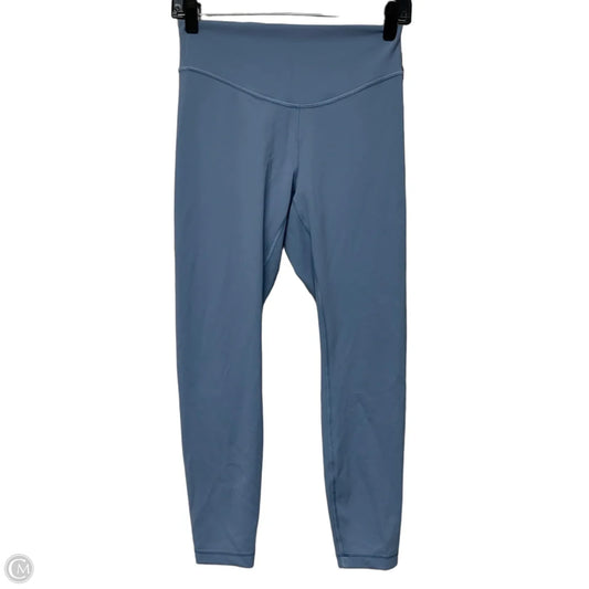 Athletic Leggings By Lululemon In Blue, Size: M