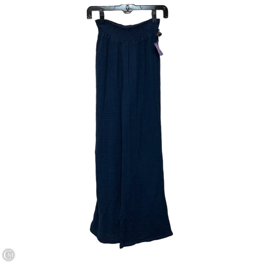 Pants Wide Leg By Michael Stars In Navy, Size: Xs