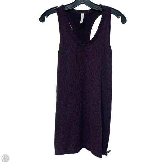 Athletic Tank Top By Athleta In Purple, Size: Xl