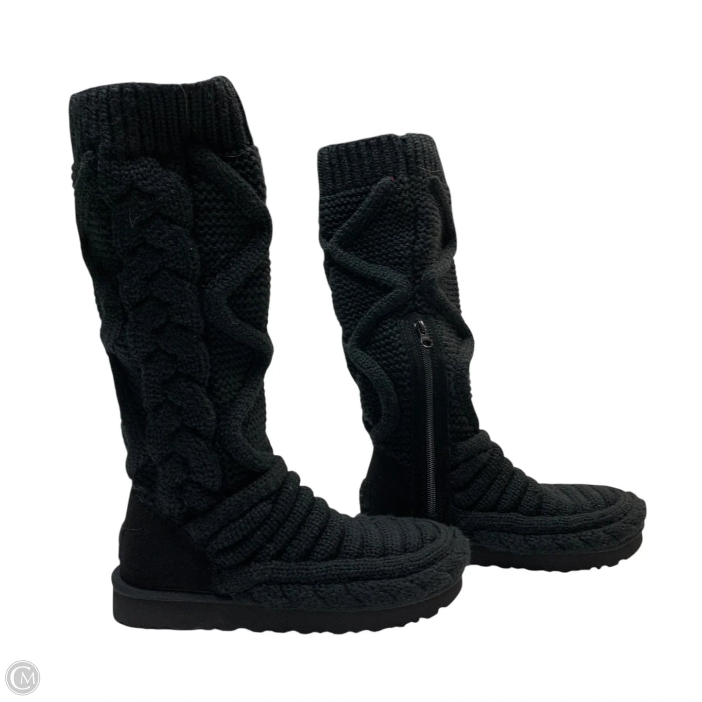 Boots Designer By Ugg In Black, Size: 7