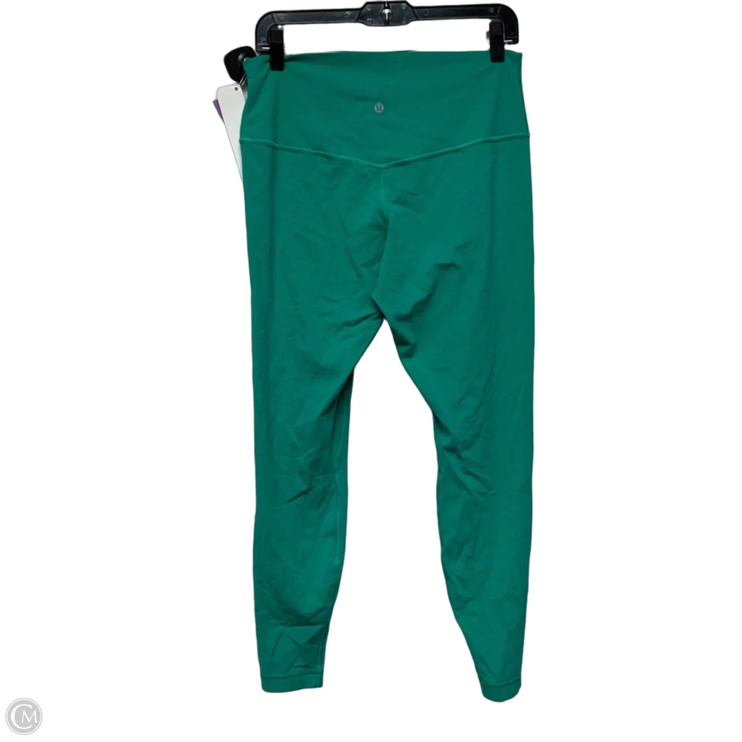 Athletic Leggings By Lululemon In Green, Size: L