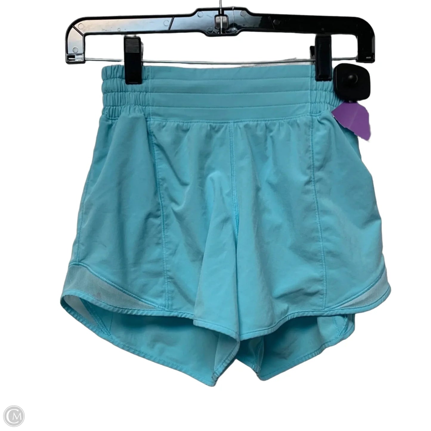 Athletic Shorts By Lululemon In Blue, Size: Xs